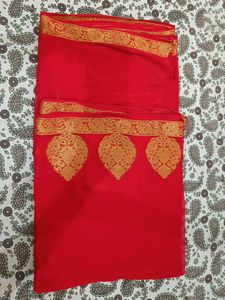 Red &amp; Gold Sari