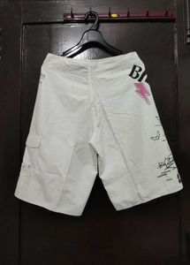 Billabong White Graphic Unisex Board Shorts