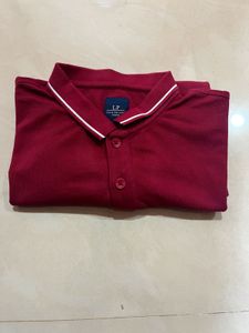 Louis Philippe Polo Collar Slim Fit T-shirt