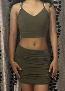 Olive Two-Piece Set
