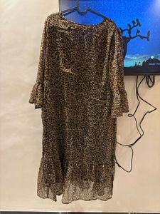 Xxl Leopard Print Maxi Dress