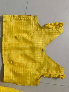 Yellow Ethnic Skirt with top