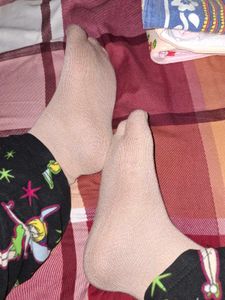 Black and skin Socks (preloved) each @99rs