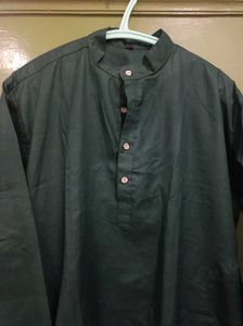 Dark Green Men's Kurta