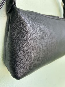 Black Baguette Bag