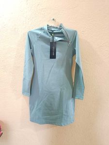 Green Sheath Dress Tokyo Talkies