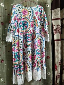 Floral Print Boho Dress