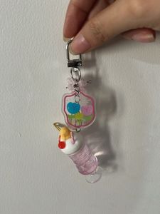 Pink Soda Ice-cream Keychain 🩷