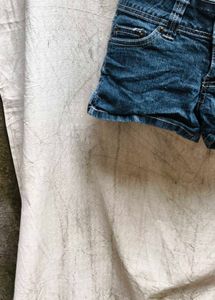 1249. Denim Mini Shorts