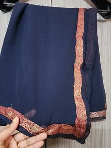 Navy Blue Anarkali Kurti