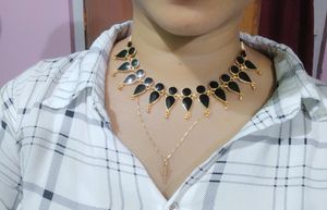 Necklace (manipuri gold)