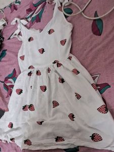 Strawberry Print Sundress