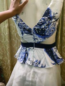 Floral Print Mini Dress