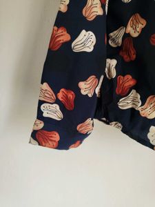 Printed Button Down Shirt