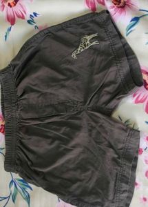 Comfy Elastic Waist Shorts