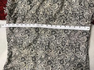 Red And White Motif Printed Kurta