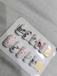 Love You Press-On Nails