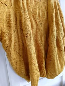 Mustard Knit Cardigan