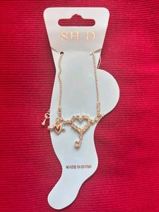 Heart Women Anklet
