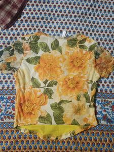 Floral Corset Top