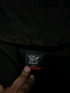 Black Tom &amp; Jerry Hoodie
