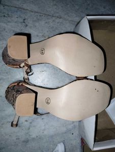 Cheetah Print Block Heel