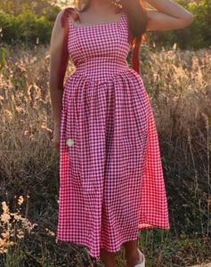 Cottage core Gingham Coquette Pinteresty Dress