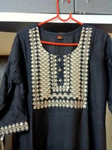 BRAND NEW Women&#39;s BLACK Kurta Set