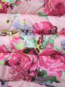 Floral Toddler Puffer Jacket