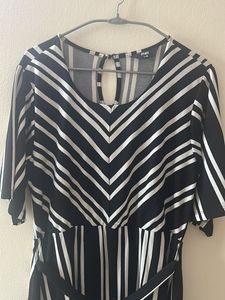Max Branded Party Wear Black Dress