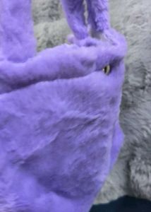 Kuromi Plush Small Tote Bag for kids