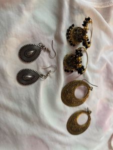 Black earring