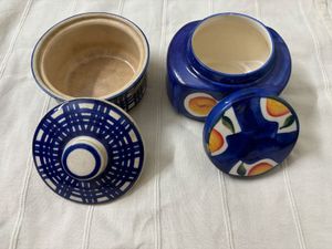 Multipurpose Ceramic Bowl with Lid (2)
