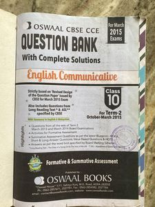 Cbse Class 10Th English Question Bank