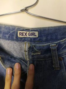 Denim Ripped Shorts