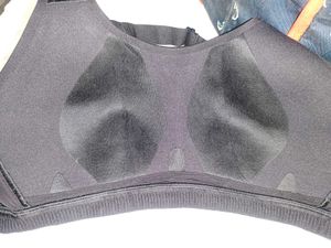 LULULEMON AIRSUPPORT BLACK PADDED TRIPLE HOOK SPOR
