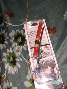 Anime Katana Keychain