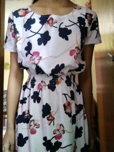 Floral Print Maxi Dress