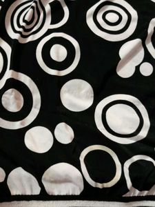Black &amp; White Top
