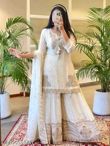 New Stayle Beautiful Pakistani Garara Dress Inpote