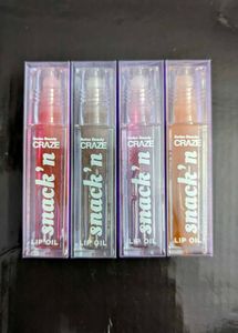 "Combo Of 4" Lip Oil Swiss Beauty