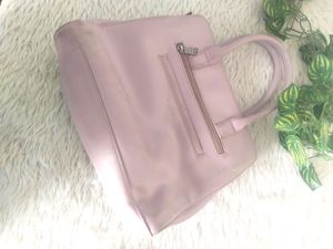 Peach Colour Handbag