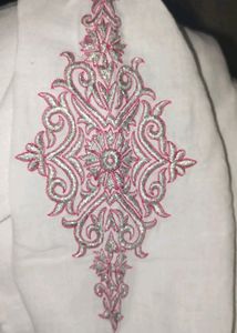 Kurta Pant With Sadri Hand Embroidery(lillon)