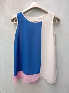 New With Tag Half Ruffled Korean Top