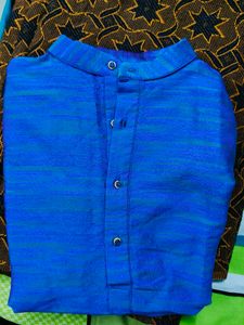 Kingfisher Blue Kurta😍😍😍