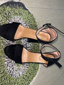 Black Block Heels
