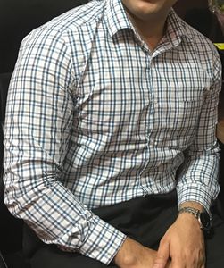 Men Checkered Shirt Regular Fit