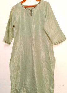 Elegant Sage Green Kurta