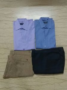 New Shirts And Pants Set Of 2