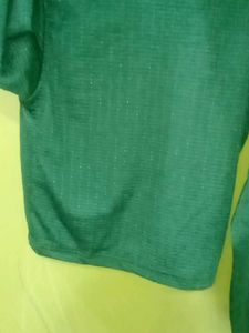 Leaf Green Stretchable Blouse